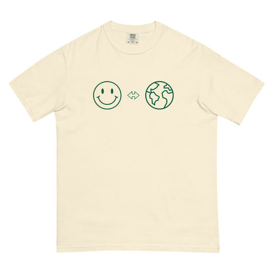 A smile can change the world. Comfort colors T-shirt